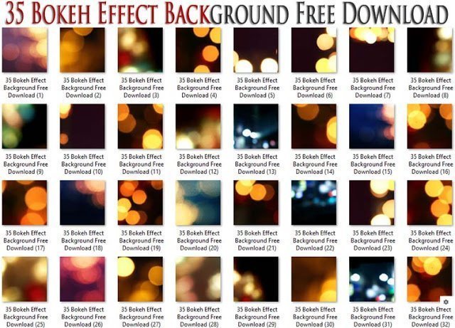 35 Bokeh Effect Background Free Download