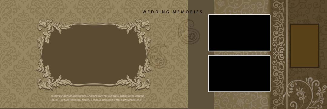 Wedding Album Creative Design PSD Templates Vol-02