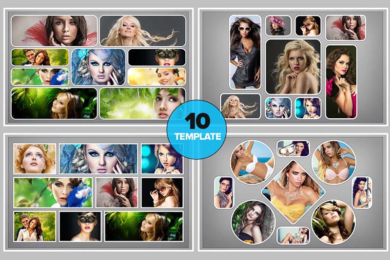 Photo Collage PSD Templates