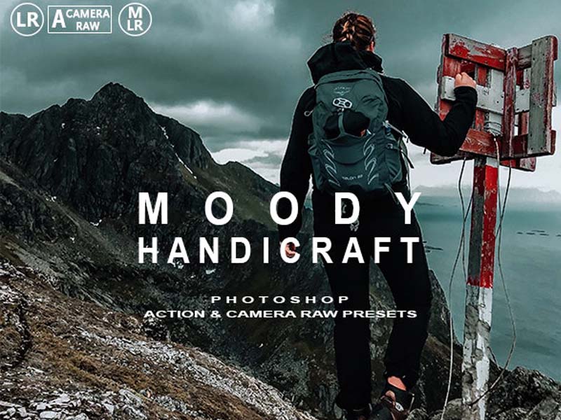 Moody Handicraft Photoshop Action
