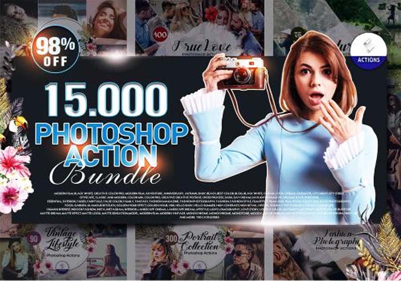 15000 Photoshop Actions