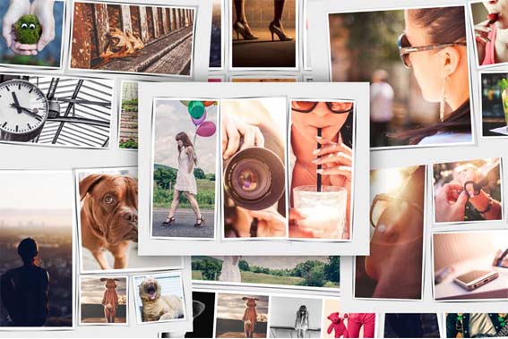 Realistic Shadow PSD Photo Frame Templates