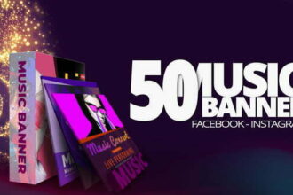 50 Music Banners After Effects Project Free Download