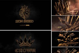 Gold Black Luxury And Epic Logo Reveal