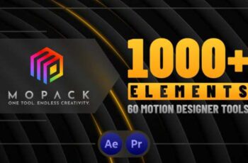 MoPack V1.1 - 1000+ Motion Graphics Element Pack For AE & Premiere Pro