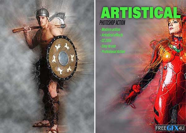 Artistical Photoshop-Action