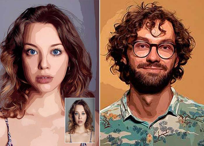 Graphicriver - Vector Art Photoshop Action