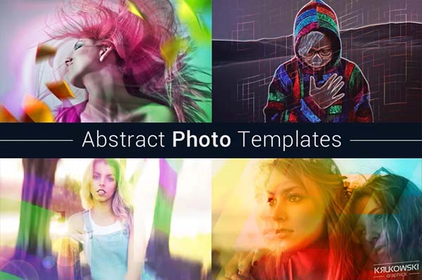 Creativemarket - Abstract Photo Template