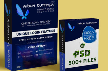 Album ButterFly | Best Photo Album Designing Software