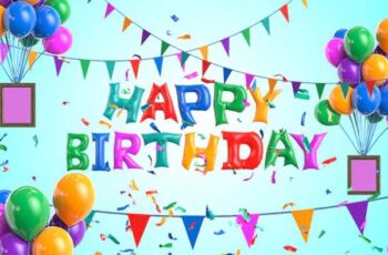 Videohive - Happy Birthday Wishes For After Effect