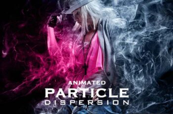 Gif Animated Particle Dispersion
