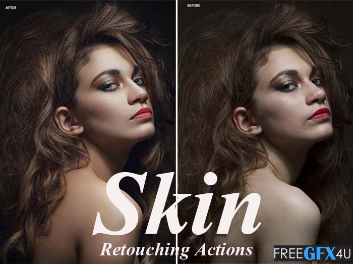 PRO Skin Retouching Actions