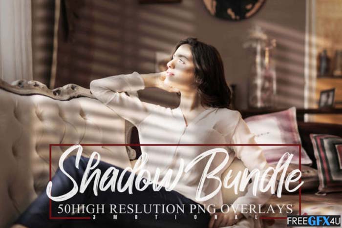 50 Shadow Overlay Bundle
