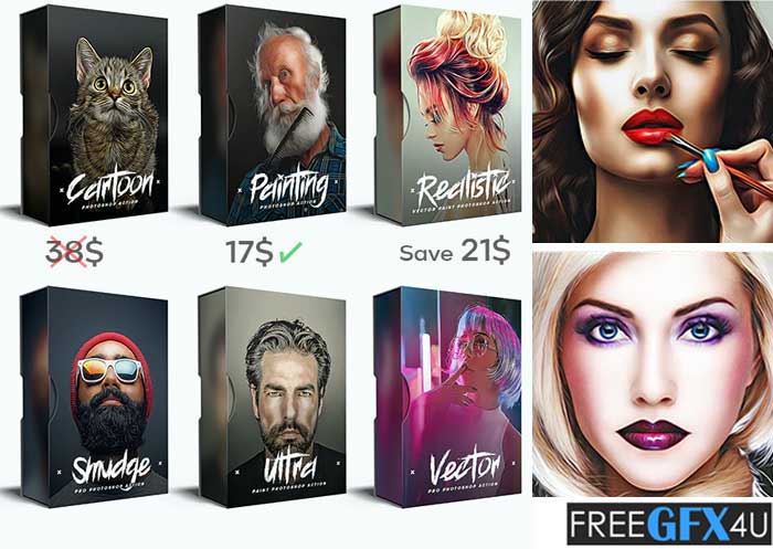 Painting-Bundle-Photoshop-Actions