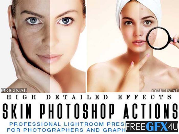 Skin Retouching Photoshop Action