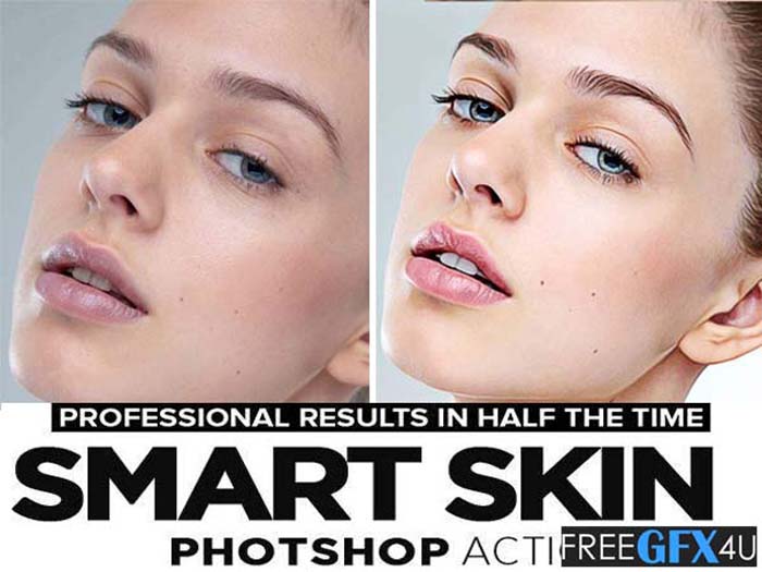 Smart Skin Retouching Actions