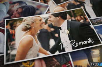 The Romantic Photo Slideshow After Effects Project
