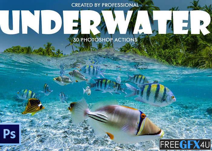 Underwater Photoshop Actions