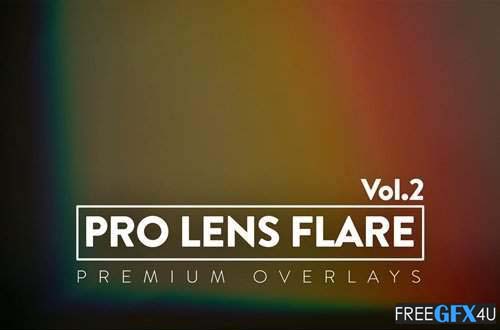 60 Professional Lens Flare Overlay Vol.2