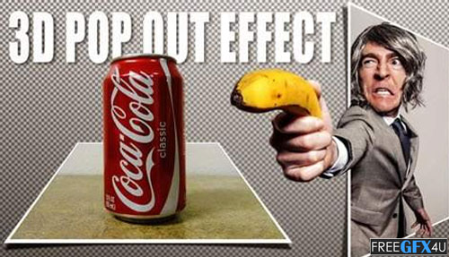 Cool 3D Pop-Out Photoshop Effect + Tutorial