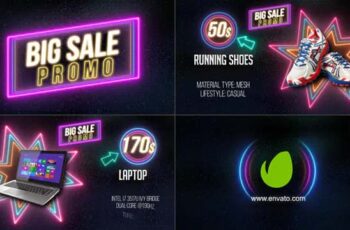 Free Download Big Sale Promo For After Effects