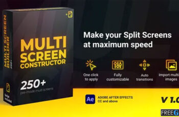 Free Download Multi-Screen Constructor For After Effects