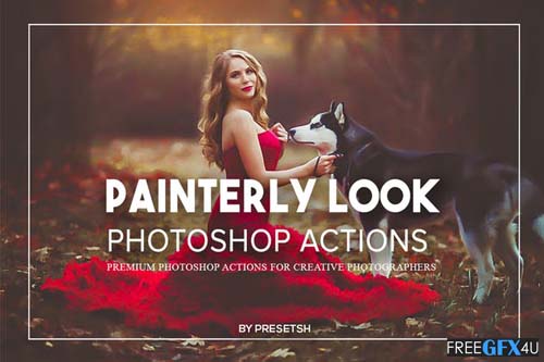 Free Download Painterly Look Photoshop Actions