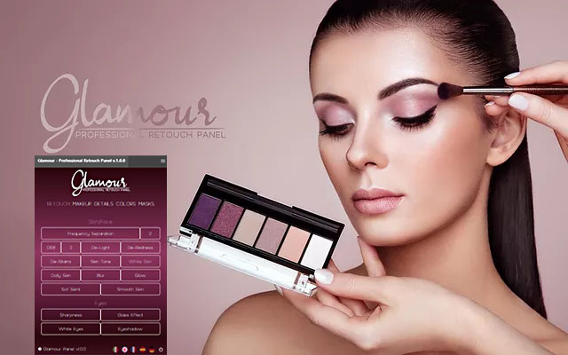 Glamour Professional Retouching Panel For Photoshop