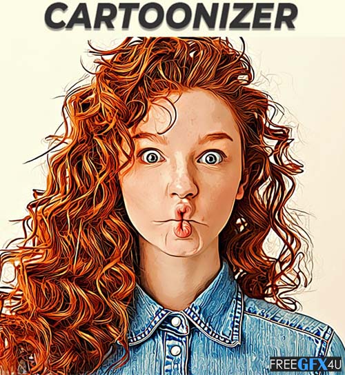Graphicriver - Cartoonizer Photoshop Action