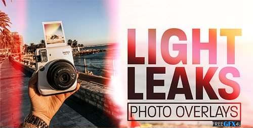 15 Light Leaks Photo Overlays Free Download
