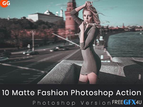 10 Matte Fashion Photoshop Action Free Download