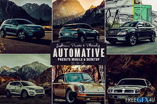Automative Photoshop Action & Lightroom Presets