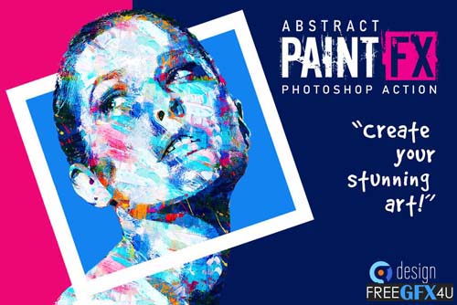 CreativeMarket - Abstract PaintFX Free Download