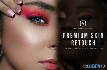 Premium Skin Retouch Fx Photoshop Action Free Download