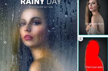 Graphicriver - Rainy Day Photoshop Action 22558924