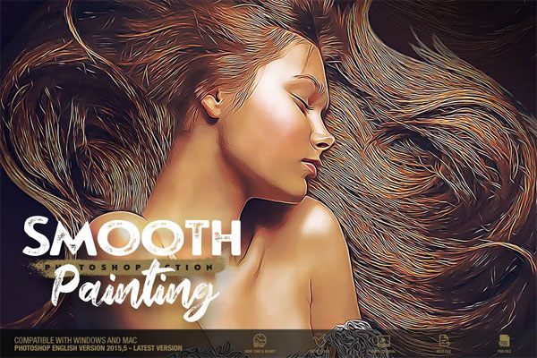 CreativeMarket - Smooth Painting Photoshop Action