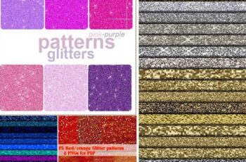 60 Photoshop Glitter Patterns Collection Free Download
