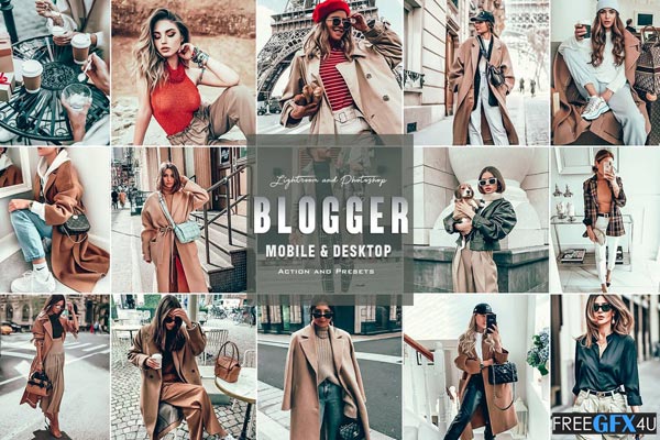 Blogger Photoshop Actions & Lightroom Presets