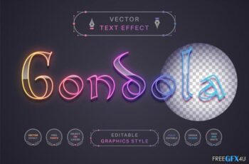 Gondola - Editable Text Effect, Font Style Free Download