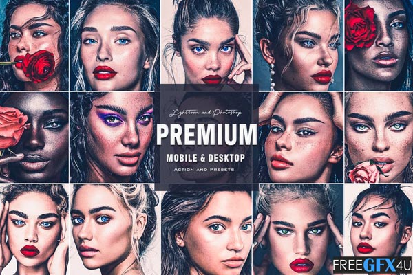 Premium Skin - Photoshop Actions Lightroom Presets