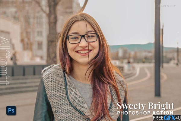 Sweety Bright Photoshop Action Free Download