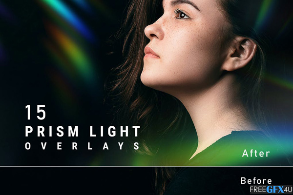 15 Prism Glow Light Overlays
