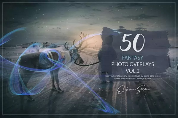 50 Fantasy Photo Overlays Vol 2
