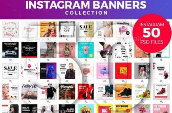 Graphicriver - 50 Instagram Banners 23489509