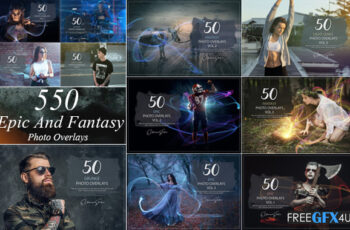 550 Epic And Fantasy Photo Overlays