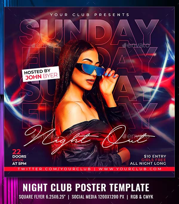 Graphicriver - Club Night Flyer Template