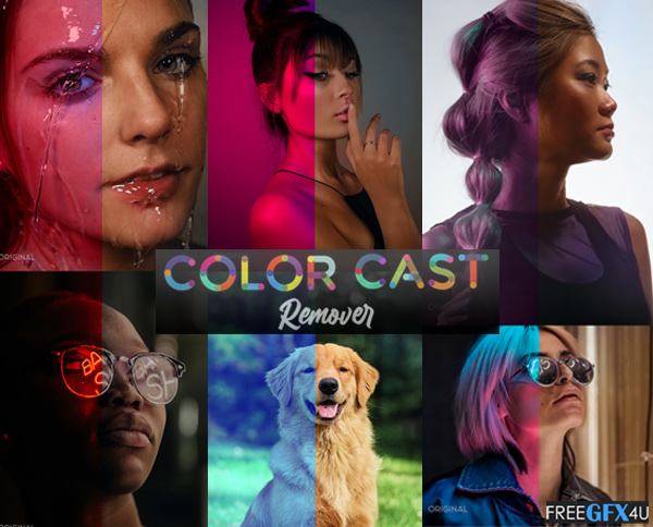 Color Cast Remover Photoshop Action