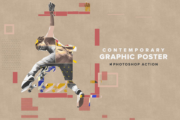 Creativemarket - Contemporary Graphic Poster Action