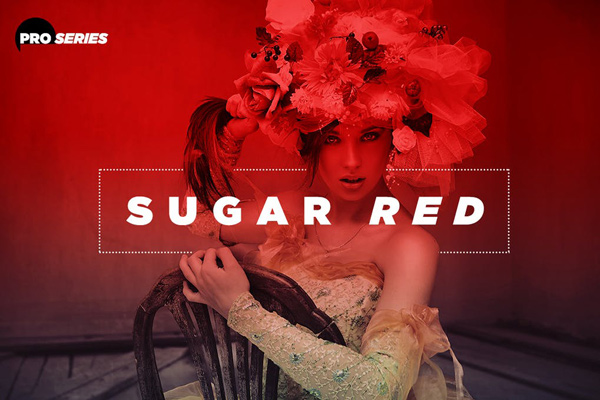 Photoshop Action Sugar Red
