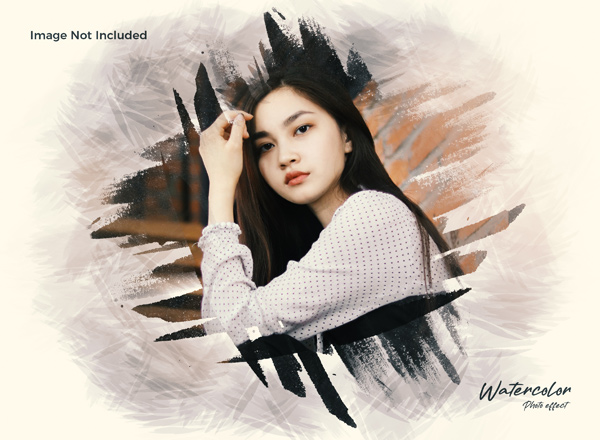 Watercolor photo Effect
